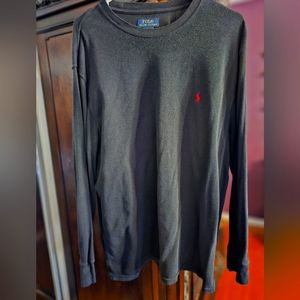 Polo Ralph Lauren Men's Waffle Knit Crew Neck Long Sleeve Shirt Size XXL